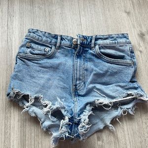 Zara jean shorts